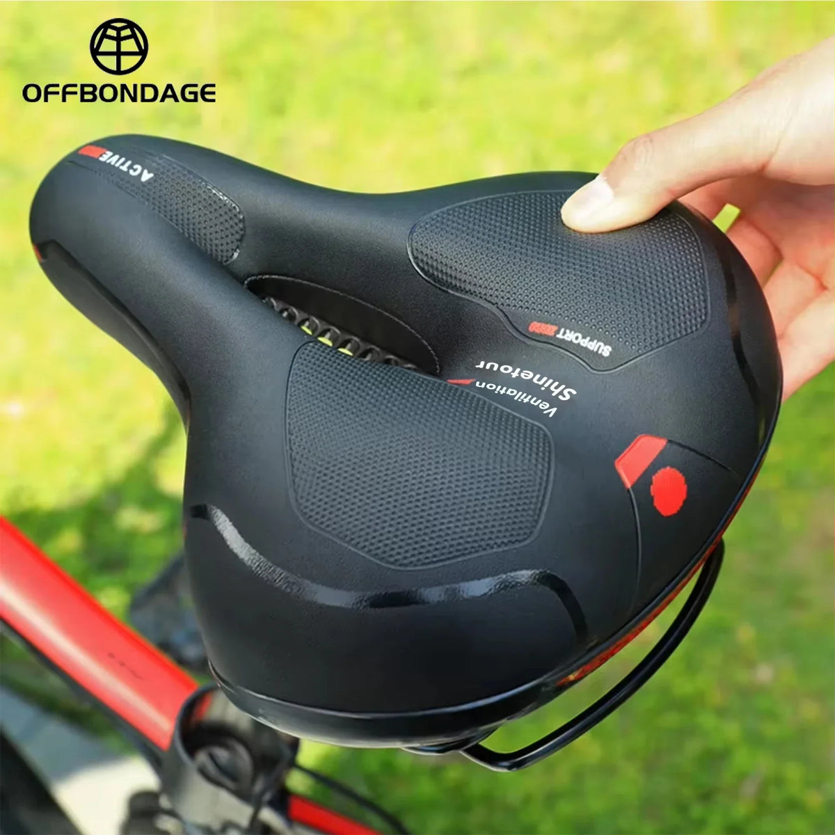 Pack de deux selles Peak Confort à découpe centrale