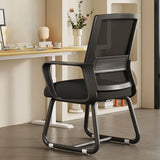 Peak Comfort - Chaise de bureau mesh noire vue 3/4