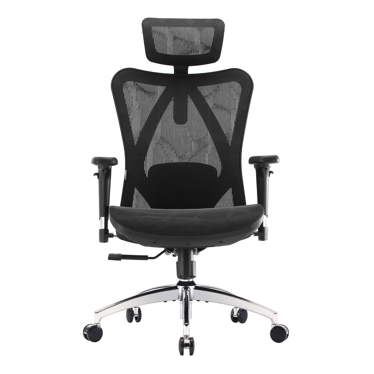 Peak Pro Mesh — Chaise ergonomique mesh vue principale noir